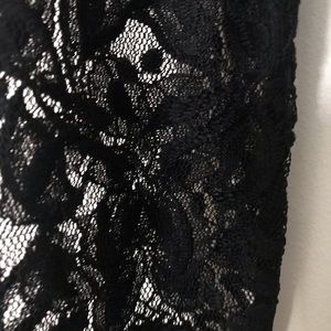 Material Girl Black Lace Dress